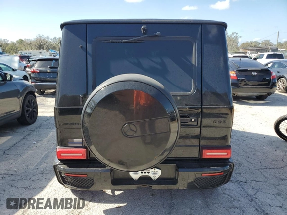 2017 Mercedes-Benz G-Class AMG G 63 with VIN WDCYC7DF1HX275973, listed as a Copart auction lot 77462924 with 105,043 mi miles and Salvage Title. Bid and sale history available at carsss.com. Image 6.