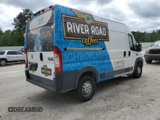 2017 Ram ProMaster Cargo with VIN 3C6TRVCG4HE548313, listed as a Copart auction lot 49919845 with 165,160 mi miles and Salvage Title. Bid and sale history available at DreamBid. Image 3.