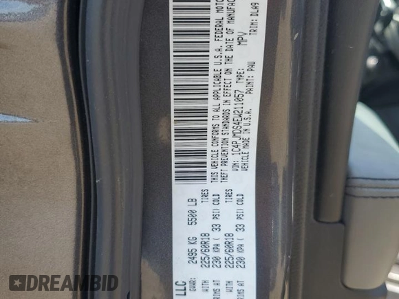 2014 Jeep Cherokee Limited with VIN 1C4PJMDS4EW211057, listed as a Copart auction lot 63448375 with Not provided miles and Salvage title. Bid and sale history available at DreamBid. Image 13.