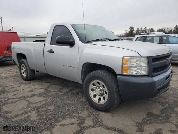 2011 Chevrolet Silverado 1500 Work Truck with VIN 1GCNKPEA5BF166296, listed as a Copart auction lot 43969885 with 178,859 mi miles and Salvage Title. Bid and sale history available at carsss.com. Image 4.