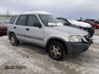 1997 Honda CR-V with VIN JHLRD1852VC031860, listed as a Copart auction lot 88397465 with 407,837 mi miles and Salvage Title. Bid and sale history available at carsss.com. Image 4.
