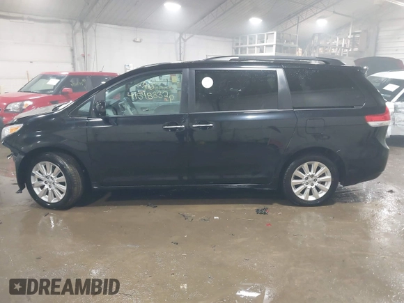 2014 Toyota Sienna Ltd with VIN 5TDDK3DC7ES072058, listed as a IAAI auction lot 41548332 with 153,742 mi miles. Bid and sale history available at carsss.com. Image 14.