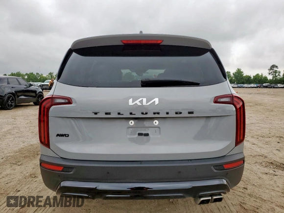 2022 Kia Telluride SX z VIN 5XYP5DHC9NG289323, wystawiony jako Copart lot #59310965 z przebiegiem 50 923 mil mil oraz Szkoda całkowita • Salvage title. Historia ofert i sprzedaży dostępna na DreamBid. Obrazek 6.