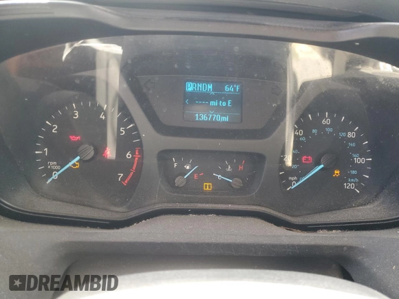 2018 Ford Transit with VIN 1FTYR2XG0JKA27406, listed as a Copart auction lot 52345725 with 136,770 mi miles and Clean title. Bid and sale history available at DreamBid. Image 9.