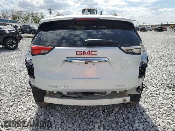 2020 GMC Terrain SLT with VIN 3GKALVEV1LL137814, listed as a Copart auction lot 47792555 with 92,714 mi miles and Salvage Title. Bid and sale history available at DreamBid. Image 6.