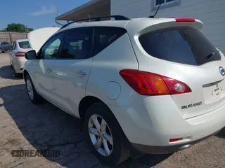2009 Nissan Murano S with VIN JN8AZ18W59W160754, listed as a IAAI auction lot 42147172 with 210,369 mi miles. Bid and sale history available at carsss.com. Image 3.