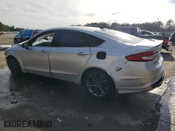 2018 Ford Fusion SE with VIN 3FA6P0HD3JR200732, listed as a Copart auction lot 42681105 with 162,701 mi miles and Salvage Title. Bid and sale history available at DreamBid. Image 2.