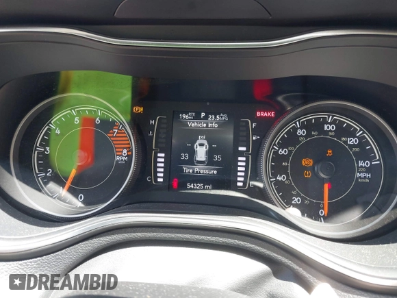 2020 Jeep Cherokee Latitude with VIN 1C4PJLCX1LD522106, listed as a IAAI auction lot 42329192 with 54,325 mi miles and . Bid and sale history available at DreamBid. Image 7.