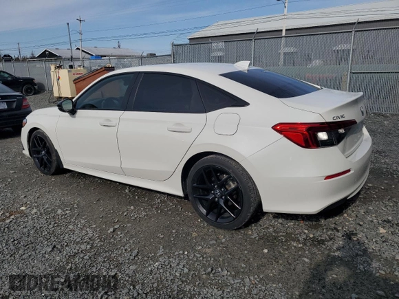 2024 Honda Civic Sedan Sport with VIN 2HGFE2F54RH108710, listed as a Copart auction lot 52688725 with 24,936 mi miles and Salvage Title. Bid and sale history available at carsss.com. Image 2.
