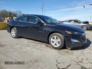 2024 Chevrolet Malibu LS with VIN 1G1ZB5ST2RF109326, listed as a Copart auction lot 50271005 with 42,477 mi miles and Salvage Title. Bid and sale history available at DreamBid. Image 4.