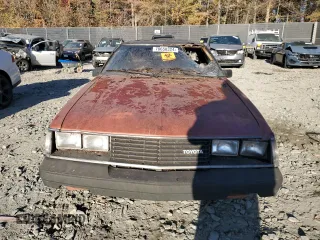 1981 Toyota Celica z VIN JT2RA44C1B0014985, wystawiony jako Copart lot #78658324 z przebiegiem Nie podano mil oraz Czysty tytuł • Clean title. Historia ofert i sprzedaży dostępna na DreamBid. Obrazek 5.