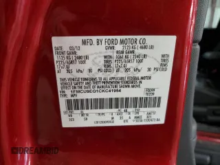 2012 Ford Escape Limited with VIN 1FMCU9EG1CKC41954, listed as a Copart auction lot 53721935 with 135,086 mi miles and Salvage Title. Bid and sale history available at carsss.com. Image 13.