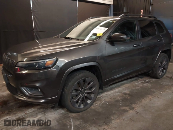 2019 Jeep Cherokee Limited with VIN 1C4PJMDXXKD354324, listed as a IAAI auction lot 41834774 with 55,107 mi miles and . Bid and sale history available at DreamBid. Image 18.