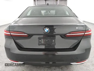 2024 BMW 5 Series 530i xDrive with VIN WBA53FJ05RCS33735, listed as a Copart auction lot 49742795 with 20,986 mi miles and Clean Title. Bid and sale history available at carsss.com. Image 6.