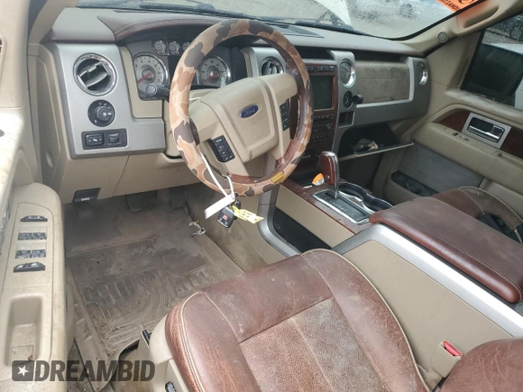 2009 Ford F-150 XL z VIN 1FTPW14V19KB33070, wystawiony jako Copart lot #55521345 z przebiegiem Nie podano mil oraz Szkoda całkowita • Salvage title. Historia ofert i sprzedaży dostępna na DreamBid. Obrazek 8.