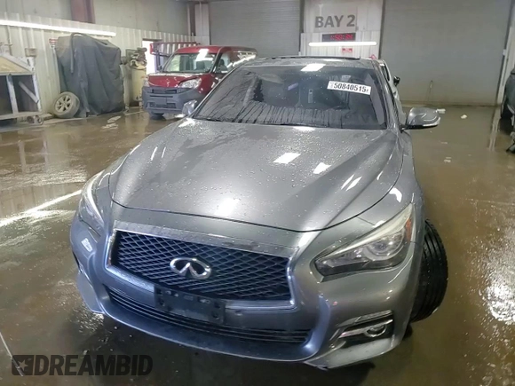 2017 Infiniti Q50 Premium with VIN JN1EV7AR6HM830034, listed as a Copart auction lot 50840515 with 80,067 mi miles and Non repairable. Bid and sale history available at DreamBid. Image 13.