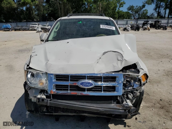 2011 Ford Escape Limited with VIN 1FMCU0EGXBKC28825, listed as a Copart auction lot 53546685 with 86,406 mi miles and Salvage Title. Bid and sale history available at carsss.com. Image 5.