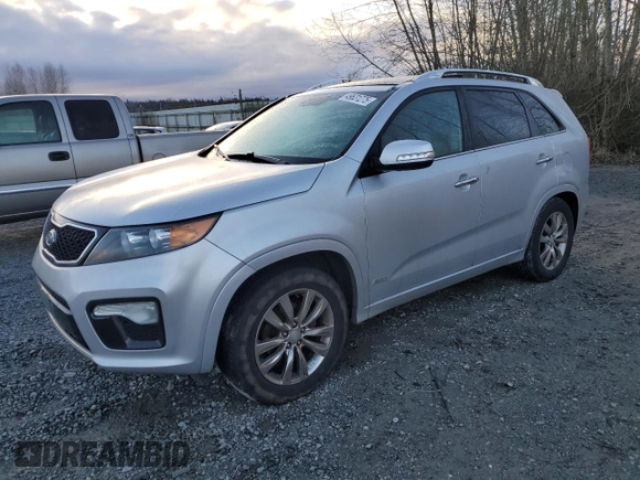 2012 Kia Sorento SX with VIN 5XYKWDA22CG210175, listed as a Copart auction lot 49631275 with 167,752 mi miles and Clean Title. Bid and sale history available at carsss.com. Image 1.