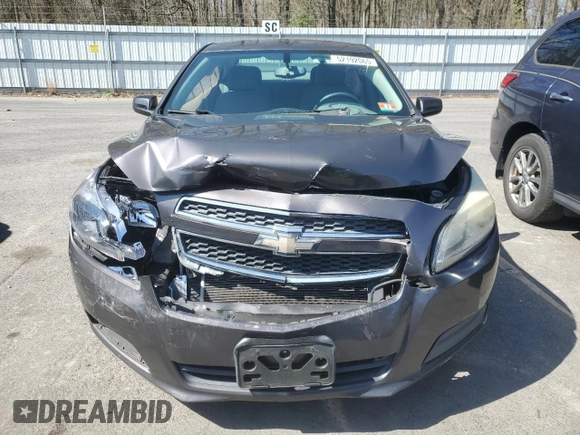 2013 Chevrolet Malibu LS with VIN 1G11B5SA3DF146177, listed as a Copart auction lot 52192065 with 144,117 mi miles and Salvage Title. Bid and sale history available at DreamBid. Image 5.