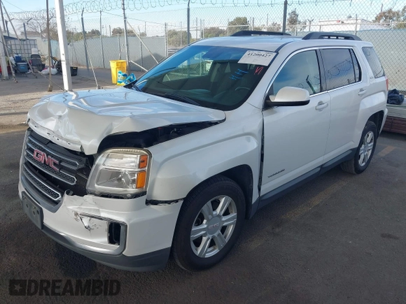 2016 GMC Terrain SLE with VIN 2GKFLNE35G6182219, listed as a IAAI auction lot 41200427 with 131,778 mi miles and . Bid and sale history available at DreamBid. Image 2.