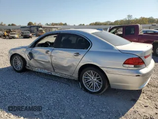 2004 BMW 7 Series 745i with VIN WBAGL63454DP71959, listed as a Copart auction lot 78001354 with Not Provided miles and Salvage Title. Bid and sale history available at DreamBid. Image 2.