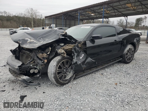 2012 Ford Mustang GT Premium with VIN 1ZVBP8CFXC5272336, listed as a Copart auction lot 86491414 with 103,653 mi miles and Salvage Title. Bid and sale history available at DreamBid. Image 1.
