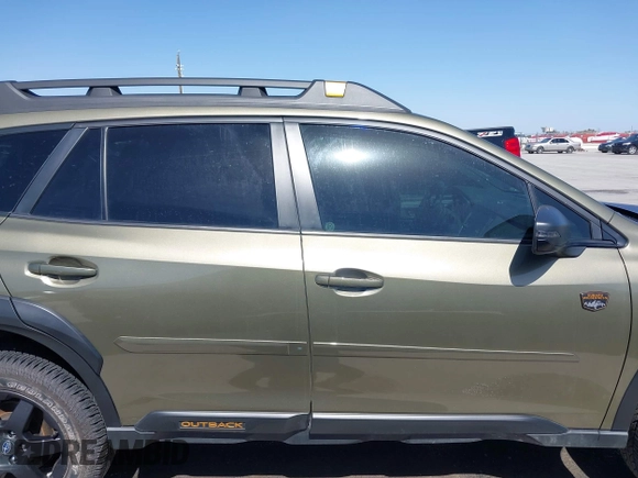 2025 Subaru Outback Wilderness с VIN 4S4BTGUD9S3134301, выставлен на аукционе IAAI как лот 41711750 с пробегом 7 412 миль миль и . История ставок и продаж доступна на DreamBid. Изображение 13.