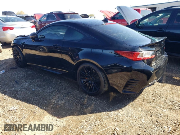 2017 Lexus RC 350 with VIN JTHHE5BC4H5017809, listed as a Copart auction lot 72443054 with 57,928 mi miles and Salvage title. Bid and sale history available at DreamBid. Image 2.