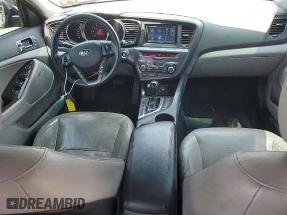2013 Kia Optima EX with VIN 5XXGN4A72DG120387, listed as a Copart auction lot 59125265 with 150,083 mi miles and Salvage title. Bid and sale history available at DreamBid. Image 8.
