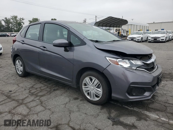 2020 Honda Fit LX with VIN 3HGGK5H48LM727872, listed as a Copart auction lot 58243835 with 28,431 mi miles and Salvage title. Bid and sale history available at DreamBid. Image 4.