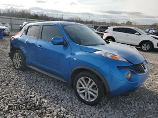 2011 Nissan Juke SL with VIN JN8AF5MV5BT010132, listed as a Copart auction lot 43254715 with 135,275 mi miles and Salvage Title. Bid and sale history available at carsss.com. Image 4.