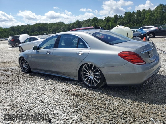 2015 Mercedes-Benz S 550 with VIN WDDUG8CB8FA070007, listed as a Copart auction lot 65615345 with 167,132 mi miles and Clean title. Bid and sale history available at DreamBid. Image 2.