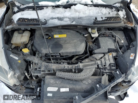 2016 Ford Escape Titanium with VIN 1FMCU9JX1GUB44723, listed as a Copart auction lot 45753105 with 124,118 mi miles and Salvage Title. Bid and sale history available at carsss.com. Image 11.