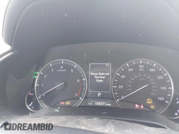 2019 Lexus RX with VIN 2T2ZZMCA3KC135292, listed as a IAAI auction lot 41573153 with 106,971 mi miles. Bid and sale history available at carsss.com. Image 7.