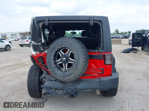2015 Jeep Wrangler Unlimited Sport with VIN 1C4HJWDGXFL575918, listed as a IAAI auction lot 42349494 with Not provided miles and . Bid and sale history available at DreamBid. Image 16.
