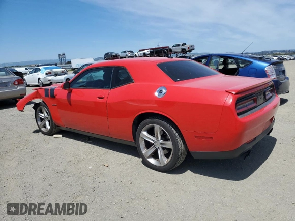 2016 Dodge Challenger R/T Plus с VIN 2C3CDZBT0GH183665, выставлен на аукционе Copart как лот 55797625 с пробегом 111 497 миль миль и Списание • Salvage title. История ставок и продаж доступна на DreamBid. Изображение 2.