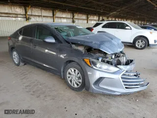 2018 Hyundai Elantra SE with VIN 5NPD74LF8JH282722, listed as a Copart auction lot 42441955 with 128,353 mi miles and Salvage Title. Bid and sale history available at carsss.com. Image 4.