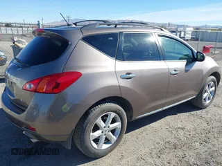 2009 Nissan Murano SL with VIN JN8AZ18UX9W008872, listed as a IAAI auction lot 41389435 with 150,488 mi miles. Bid and sale history available at carsss.com. Image 4.