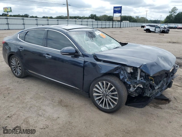 2017 Kia Cadenza Technology with VIN KNALC4J19H5072880, listed as a Copart auction lot 71774684 with 121,197 mi miles and Salvage Title. Bid and sale history available at carsss.com. Image 4.