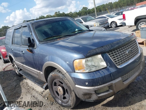 2003 Ford Expedition Eddie Bauer with VIN 1FMRU17W13LA53235, listed as a IAAI auction lot 40669736 with 317,399 mi miles. Bid and sale history available at carsss.com. Image 1.