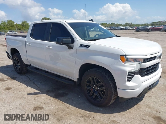 2024 Chevrolet Silverado 1500 RST with VIN 1GCUDEED0RZ147166, listed as a IAAI auction lot 42017050 with 28,860 mi miles. Bid and sale history available at carsss.com. Image 1.