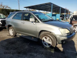 2003 Lexus RX 300 with VIN JTJGF10U330162566, listed as a Copart auction lot 85192144 with 187,769 mi miles and Salvage Title. Bid and sale history available at carsss.com. Image 4.
