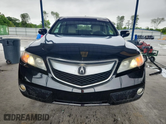 2013 Acura RDX Technology with VIN 5J8TB3H57DL006604, listed as a Copart auction lot 58535985 with 135,186 mi miles and Salvage title. Bid and sale history available at DreamBid. Image 5.