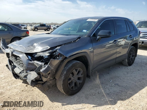 2024 Toyota RAV4 LE with VIN 2T3F1RFV8RC472620, listed as a Copart auction lot 47026905 with 9,532 mi miles and Salvage Title. Bid and sale history available at carsss.com. Image 1.