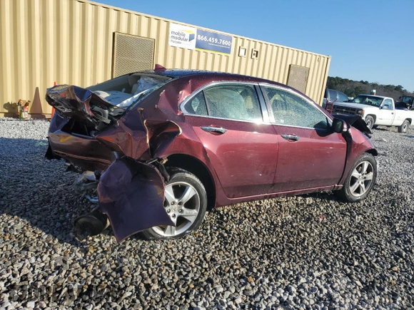 2012 Acura TSX with VIN JH4CU2F47CC011490, listed as a Copart auction lot 87391274 with 252,131 mi miles and Non Repairable. Bid and sale history available at carsss.com. Image 3.