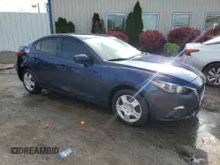 2015 Mazda 3 i Sport with VIN 3MZBM1U7XFM180519, listed as a Copart auction lot 55098115 with 271,259 mi miles and Salvage title. Bid and sale history available at DreamBid. Image 4.