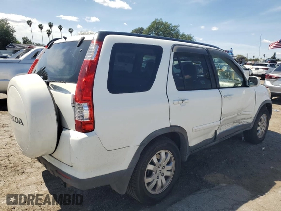 2005 Honda CR-V EX SE with VIN JHLRD78975C019872, listed as a Copart auction lot 51186975 with 159,569 mi miles and Salvage Title. Bid and sale history available at DreamBid. Image 3.