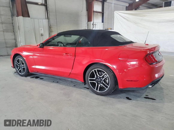 2022 Ford Mustang EcoBoost with VIN 1FATP8UH2N5103606, listed as a Copart auction lot 67650334 with 18,447 mi miles and Salvage Title. Bid and sale history available at carsss.com. Image 2.