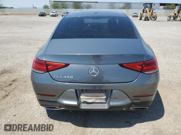 2019 Mercedes-Benz CLS 450 with VIN WDD2J5JB9KA027171, listed as a Copart auction lot 60758935 with 64,287 mi miles and Salvage title. Bid and sale history available at DreamBid. Image 6.