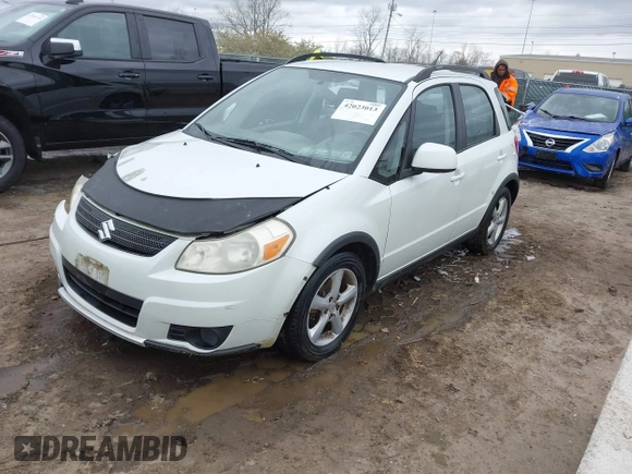 2007 Suzuki SX4 with VIN JS2YB413375110637, listed as a IAAI auction lot 42023013 with 226,585 mi miles. Bid and sale history available at carsss.com. Image 19.